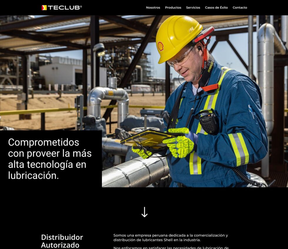 Proyecto Teclub: vista del sitio desarrollado por Innovacoders